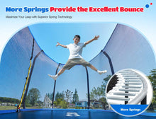 Load image into Gallery viewer, ORCC Oval Outdoor Trampoline with Safety Net
